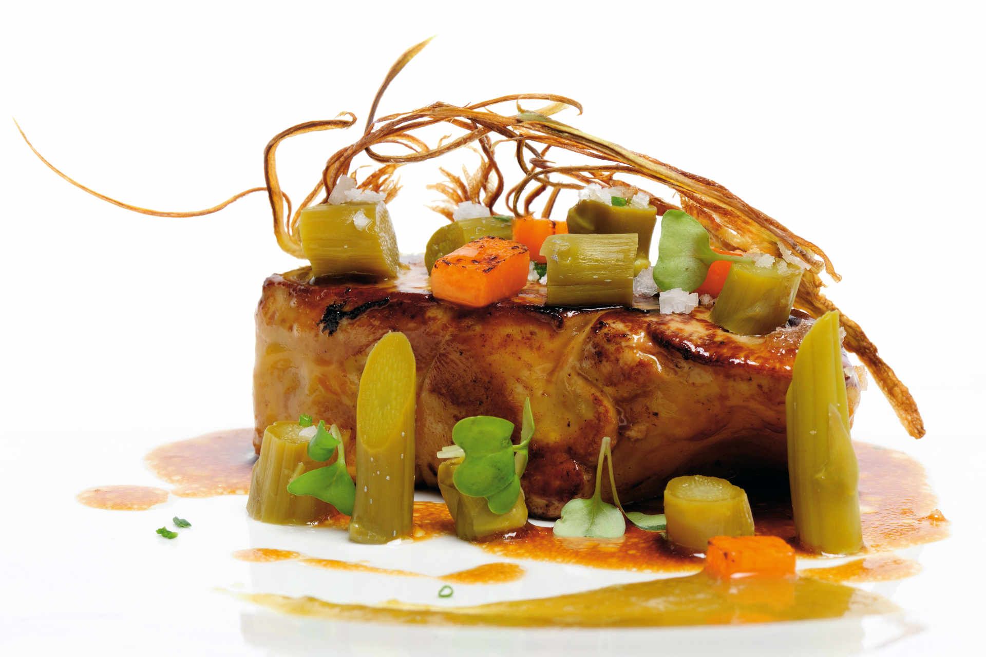 Foie con Espárragos Centro Sur