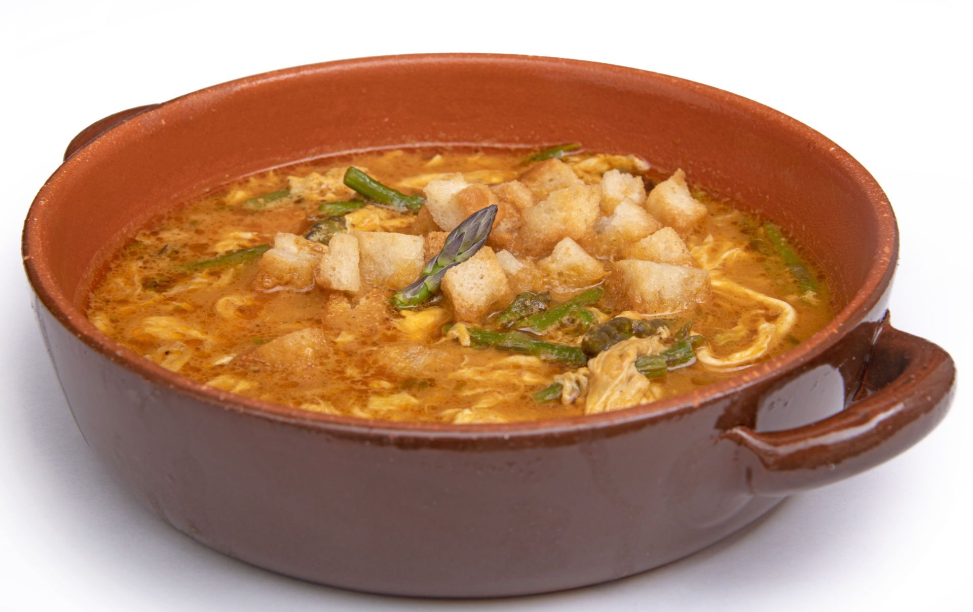 Receta de sopa de espárragos verdes
